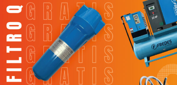 COMPRESOR DE TORNILLO 3en1 FREDES 5HP