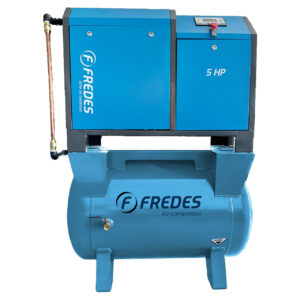 COMPRESOR DE TORNILLO 2en1 FREDES 5 HP