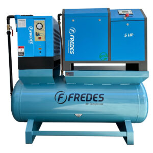 COMPRESOR DE TORNILLO 3en1 FREDES 5HP