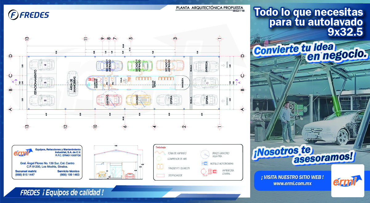 Bosquejo autolavado 9x32.5