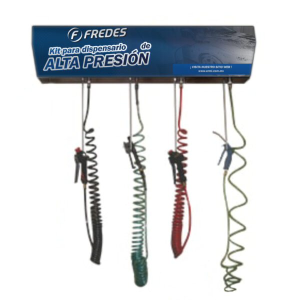 Kit de dispensario en acero inoxidable